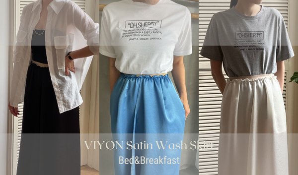 VIYON Satin Wash Skirt