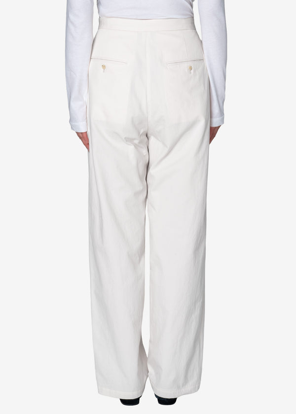 Diorama Gabardine Pants in Off White