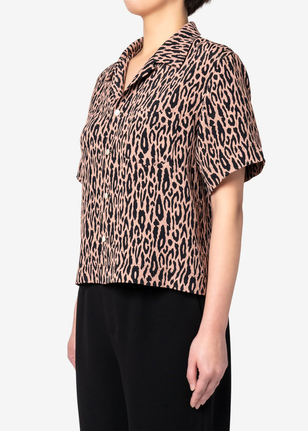 Leopard Jacquard Shirt in Other