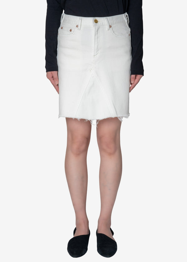 Remake Short Skirt in White