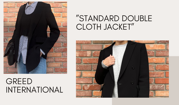 Recommend Item "Standard Double Cloth Jacket in Black"