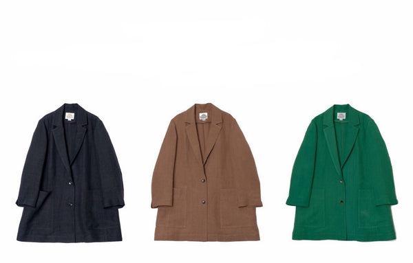 Staff Styling By Height "Linen Satin Jacket"