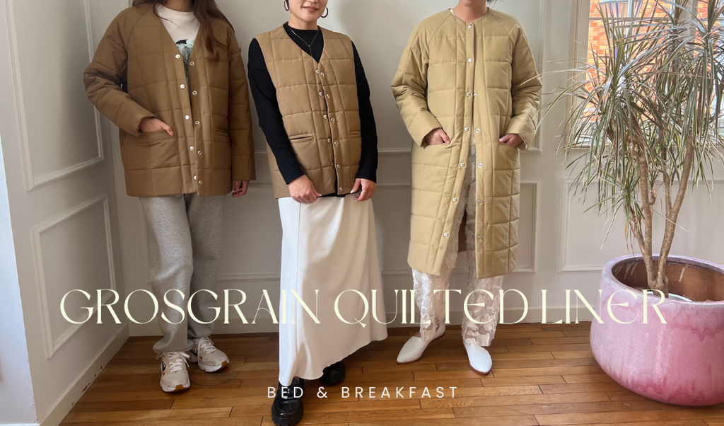 Pre Order “Grosgrain Quilted Liner” Series – Greed International 