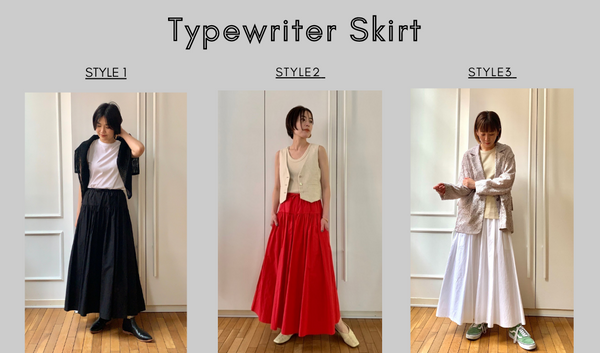 Typewriter Skirt