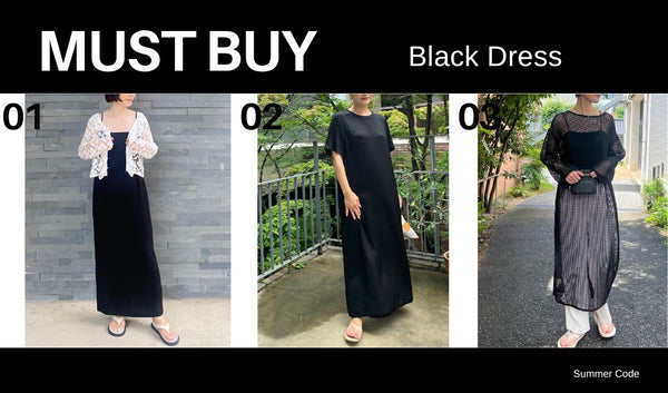 Must Buy Black Dress Greed International Official Online Shop