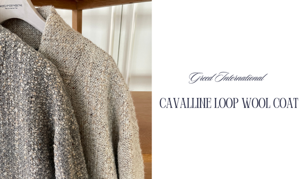 CAVALLINE Loop Wool Coat