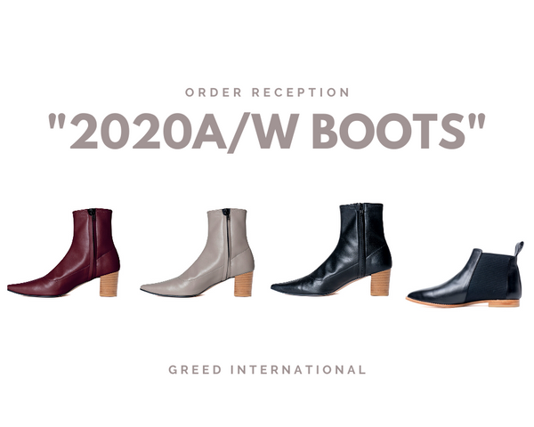 Order Reception "2020A/W Boots"