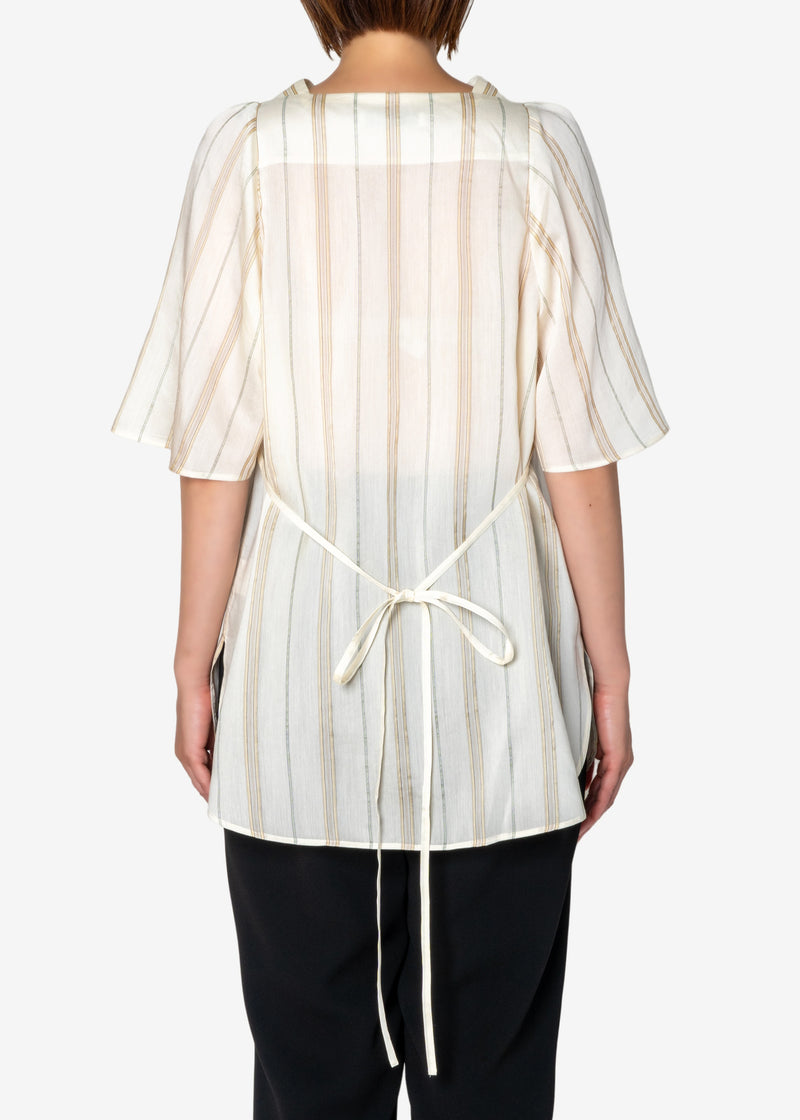 NALYA Silk Lyocell Tack Blouse in Other