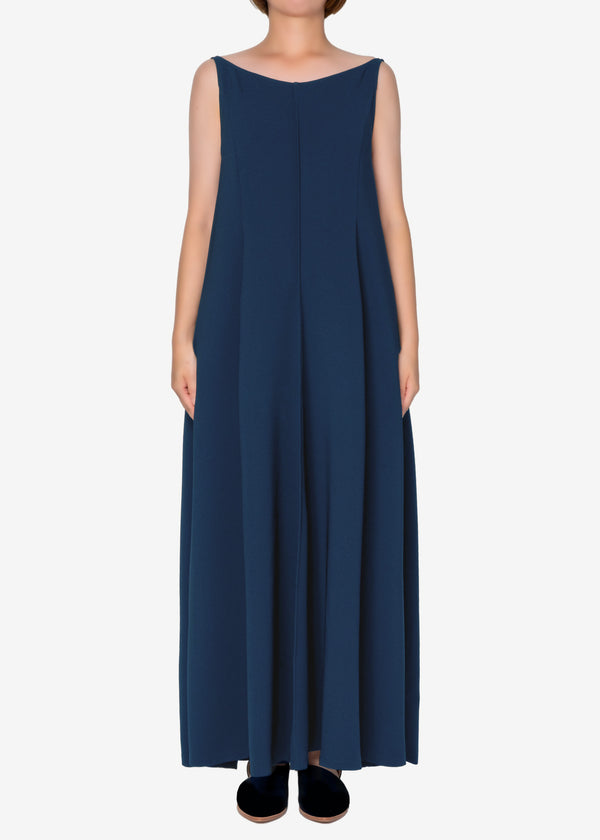 Light W Cloth Dress in Blue