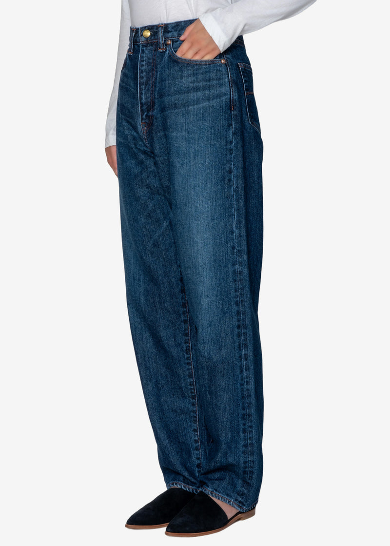 Cocoon Fit Denim in Indigo