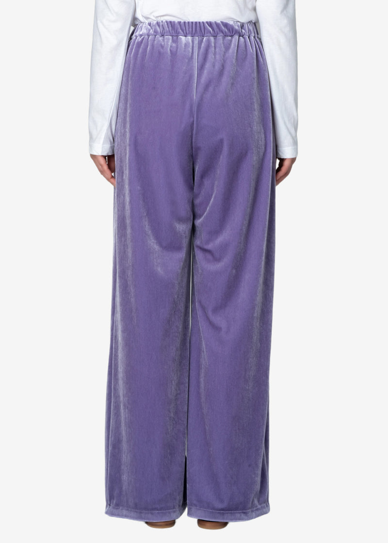 Chantique Velour Pants in Purple