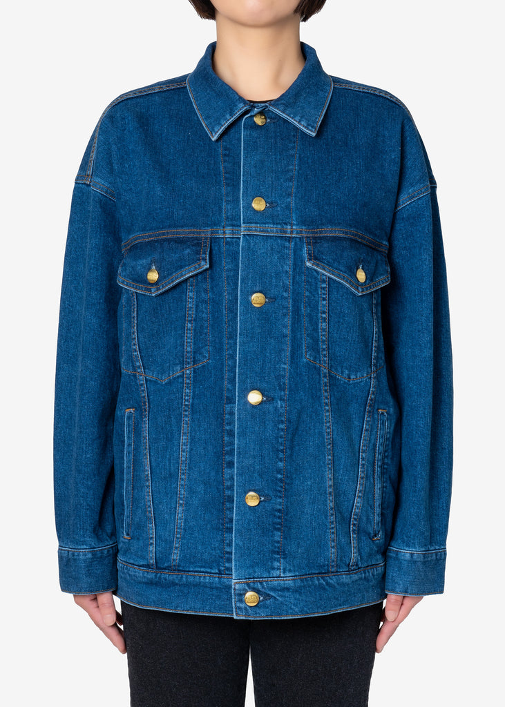 Standard Big Indigo Denim Jacket – Greed International Official 