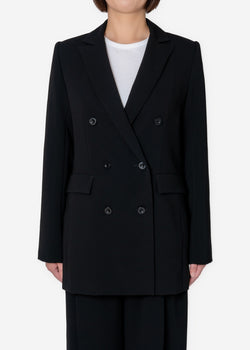Standard Double Cloth Jacket in Black