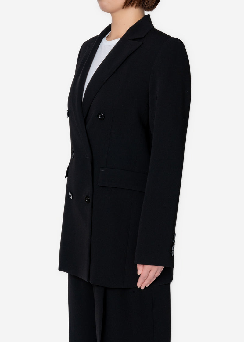 Standard Double Cloth Jacket in Black