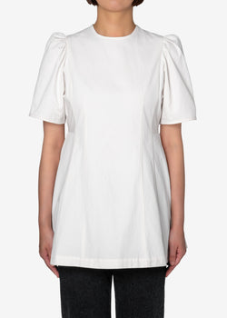Diorama Gabardine Dolman Sleeve Blouse in Off White