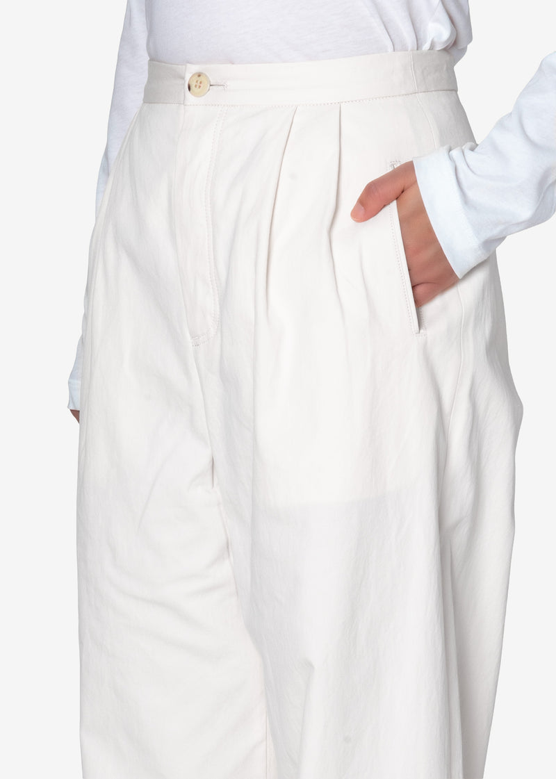 Diorama Gabardine Pants in Off White