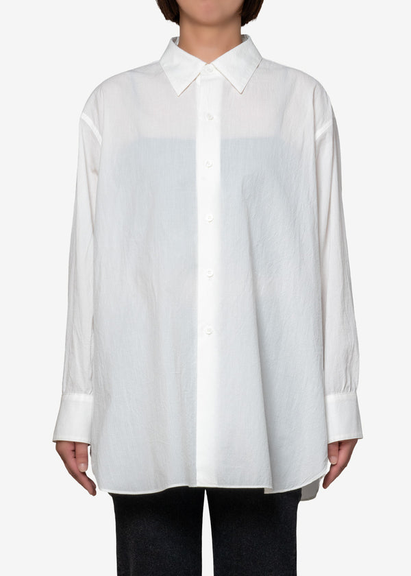 Cordlane Natural Sun-dried Wash Shirts in White