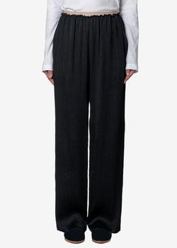 Satin YORYU Pants in Black