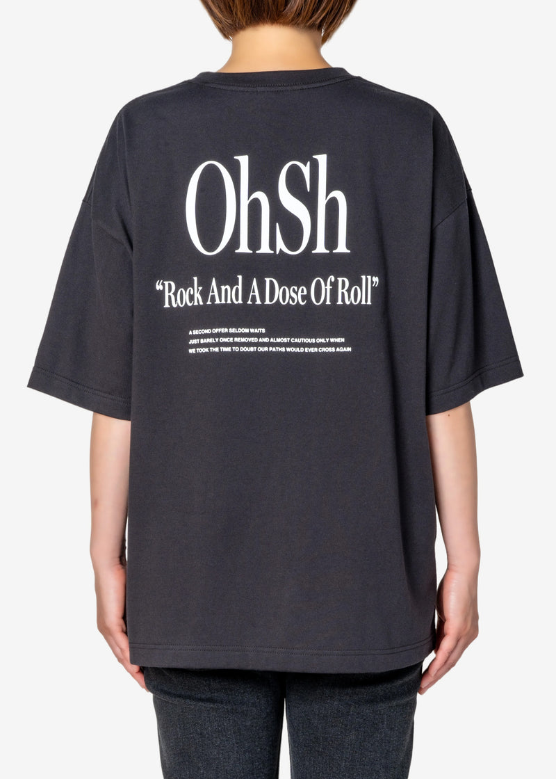 Oh Sherry's Tee in Charcoal