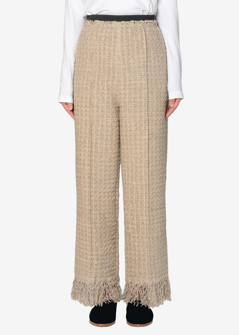 C/L Dobby Tweed Pants in Other