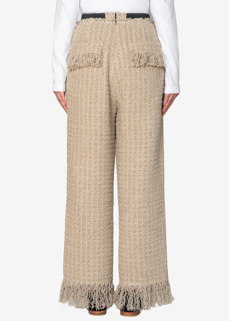 C/L Dobby Tweed Pants in Other