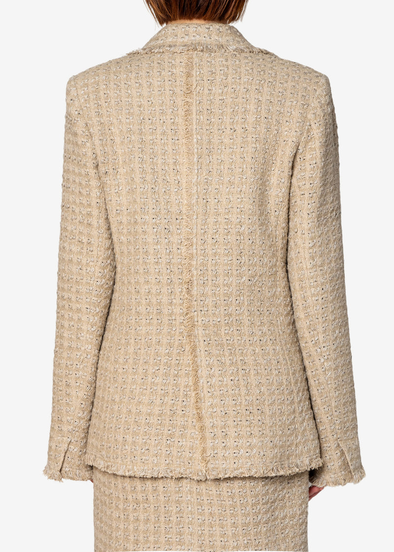 C/L Dobby Tweed Jacket in Other