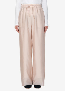 NALYA Silk Lyocell Pants in Pink