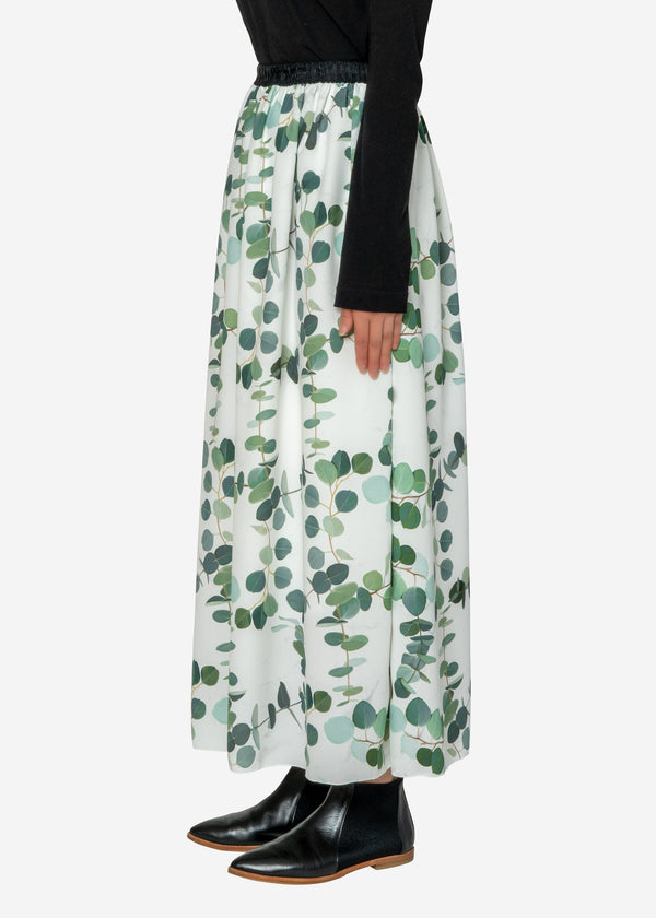 Eucalyptus Pattern Skirt in Other