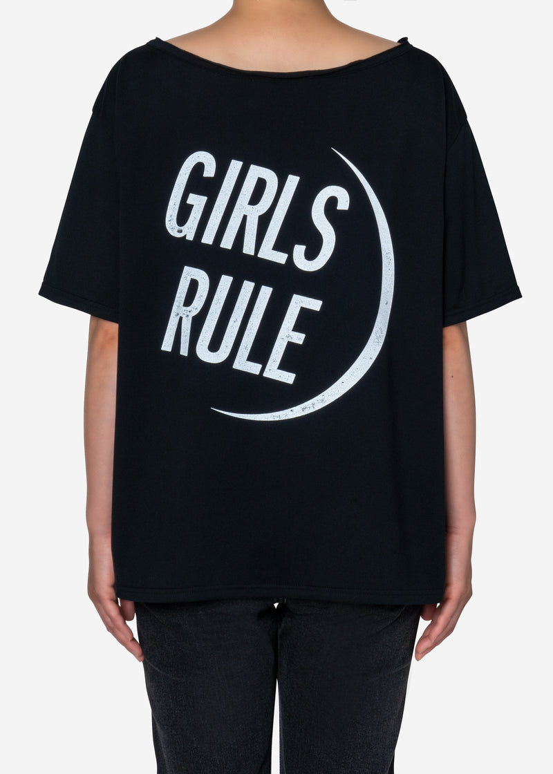 Limited GIRLS RULE in Black