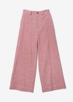 Classic Corduroy Wide Pants in Pink