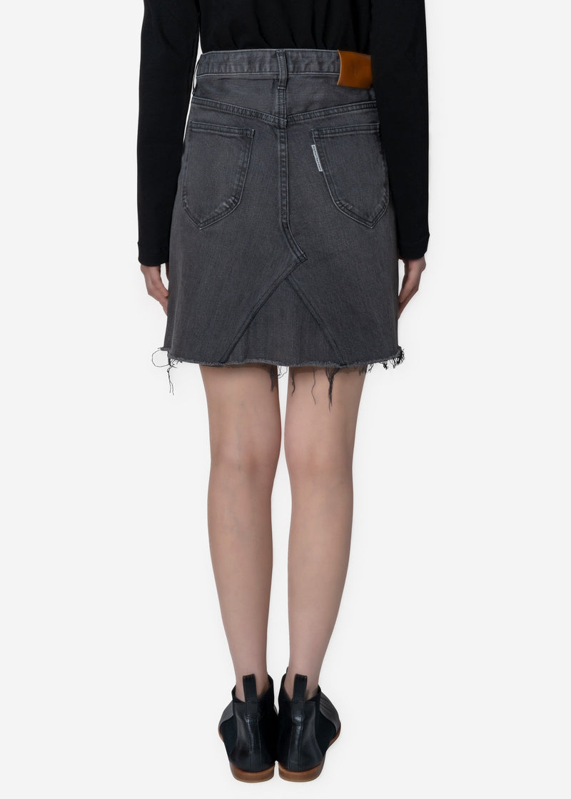 Remake Short Skirt in Gray