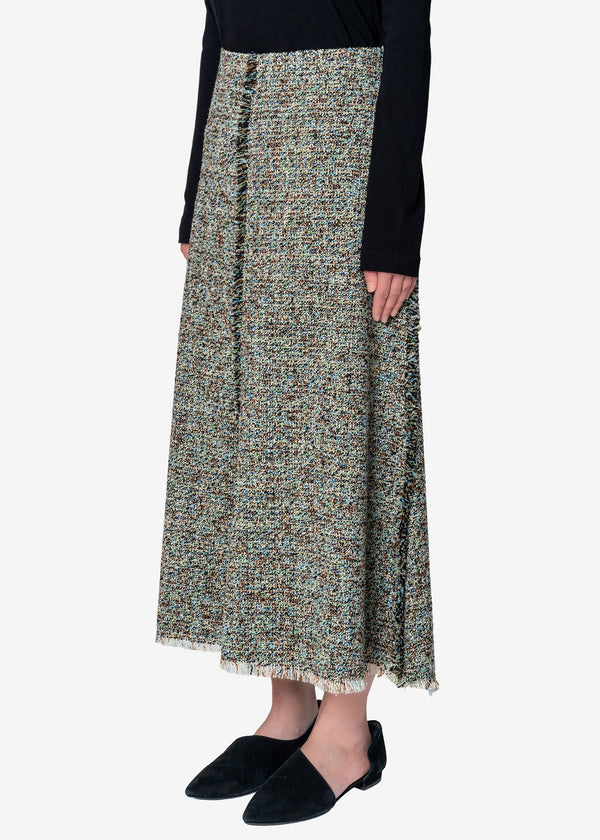 KASURI Classic Tweed Skirt in Other