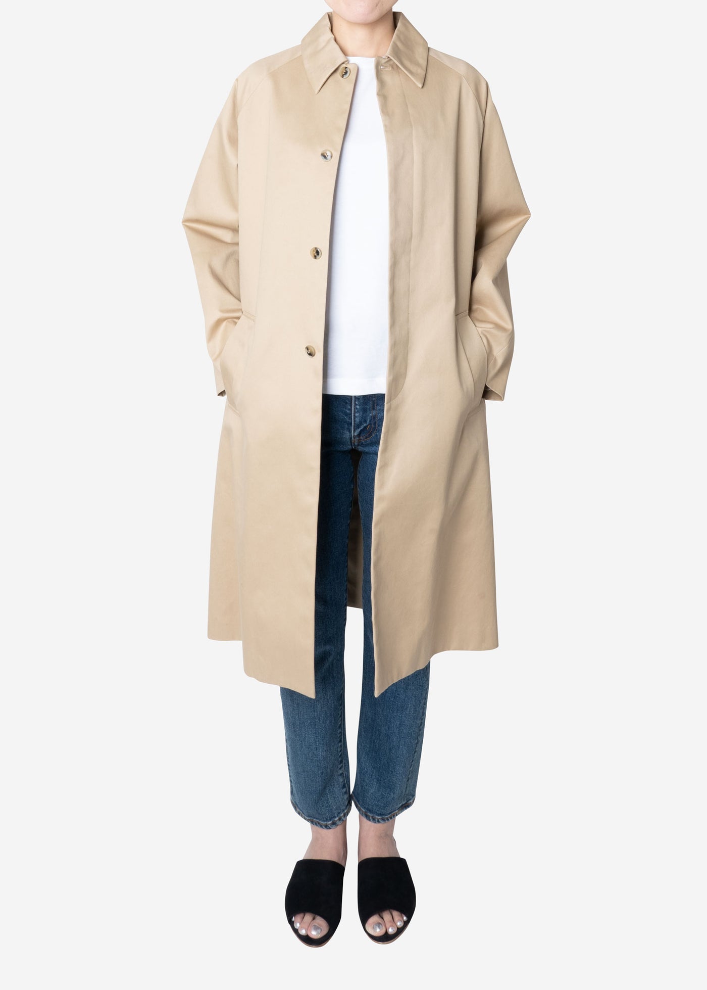 Standard Balmacaan Coat – Greed International Official Online Shop