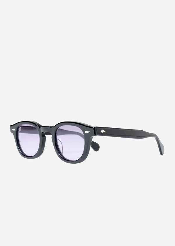 Julius Tart×Bed＆Breakfast Sunglasses in Black Frame×Purple Lens