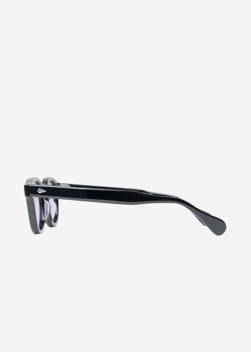 Julius Tart×Bed＆Breakfast Sunglasses in Black Frame×Purple Lens