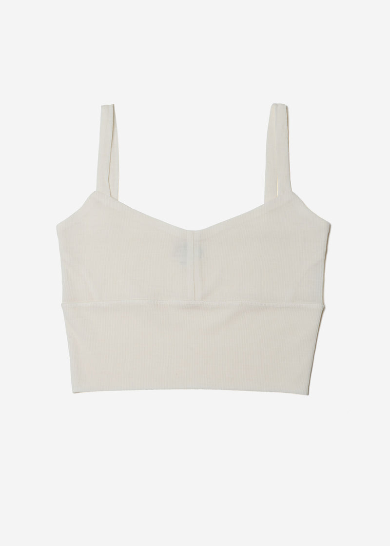 Cosmorama Wool Short Camisole in Off White