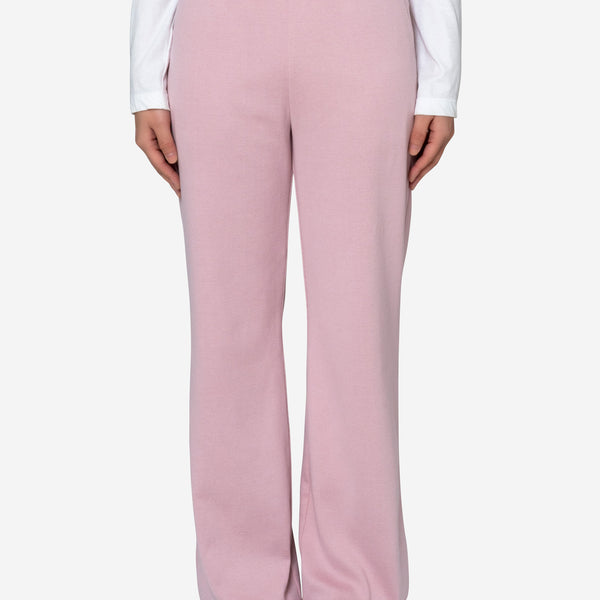 Natural Rib Pants in Pink – Greed International Official Online Shop