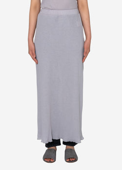 Technorama Gauze Skirt in Light Gray