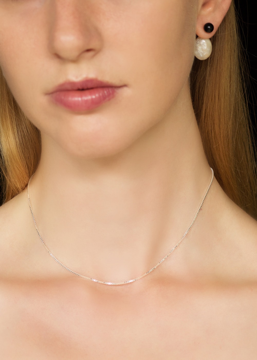 【Pre-order】Silver Box Chain Neckless 詳細画像 SILVER 1