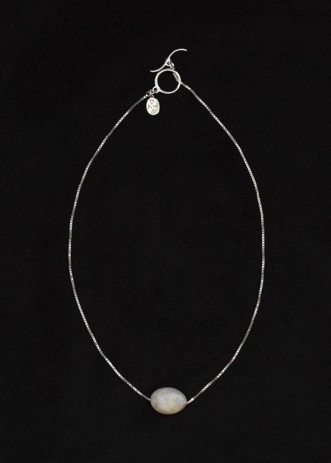 【Pre-order】The Moon's Radiance Silver Neckless