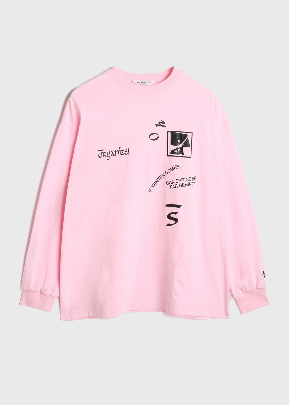 "New Day"  L/S Tee 詳細画像 PINK 1