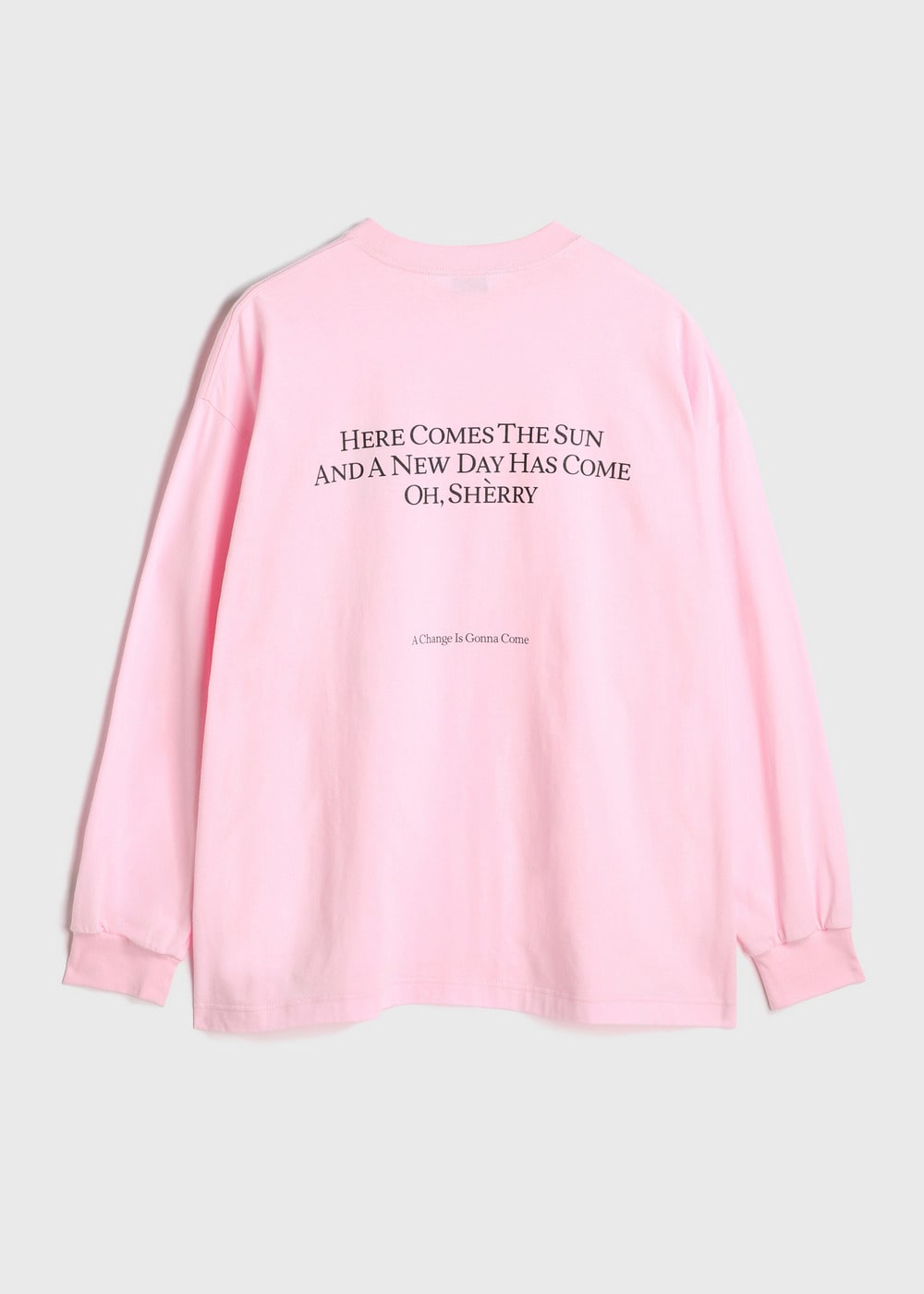 "New Day"  L/S Tee 詳細画像 PINK 2