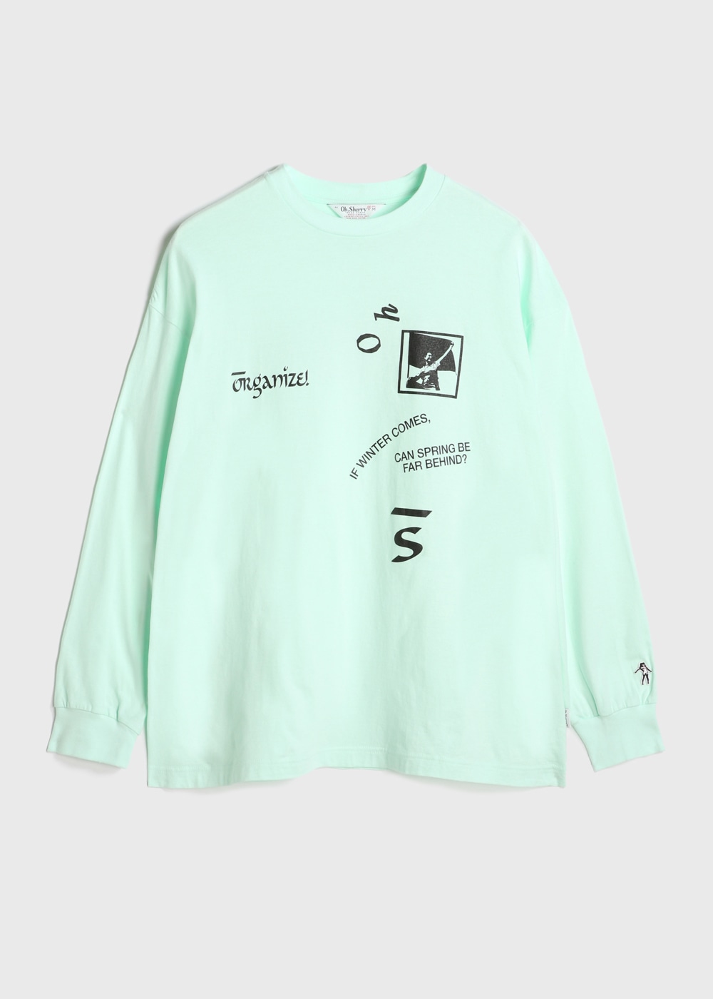 "New Day"  L/S Tee 詳細画像 MINT 1