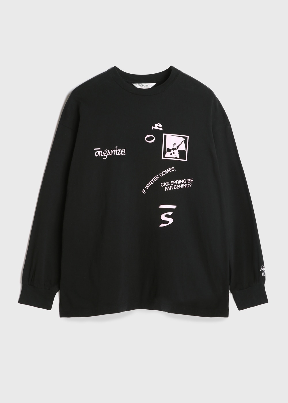 "New Day"  L/S Tee 詳細画像 BLACK 1