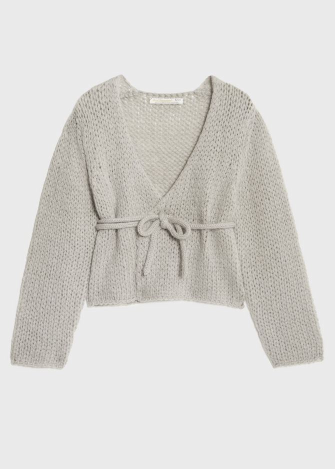Lily Kid Mohair Cachecoeur Sweater