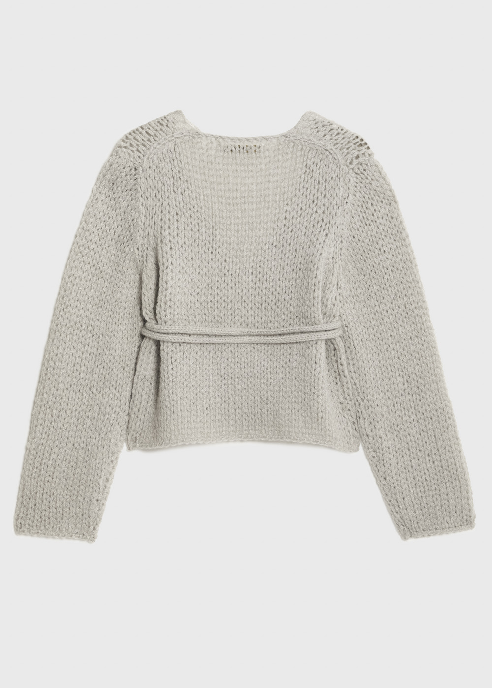 Lily Kid Mohair Cachecoeur Sweater 詳細画像 GRAY 2