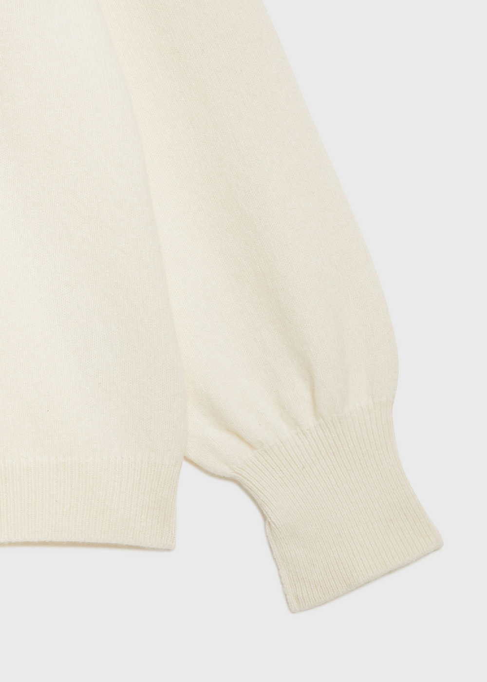 Cashmere Lambs Cardigan 詳細画像 WHITE 4