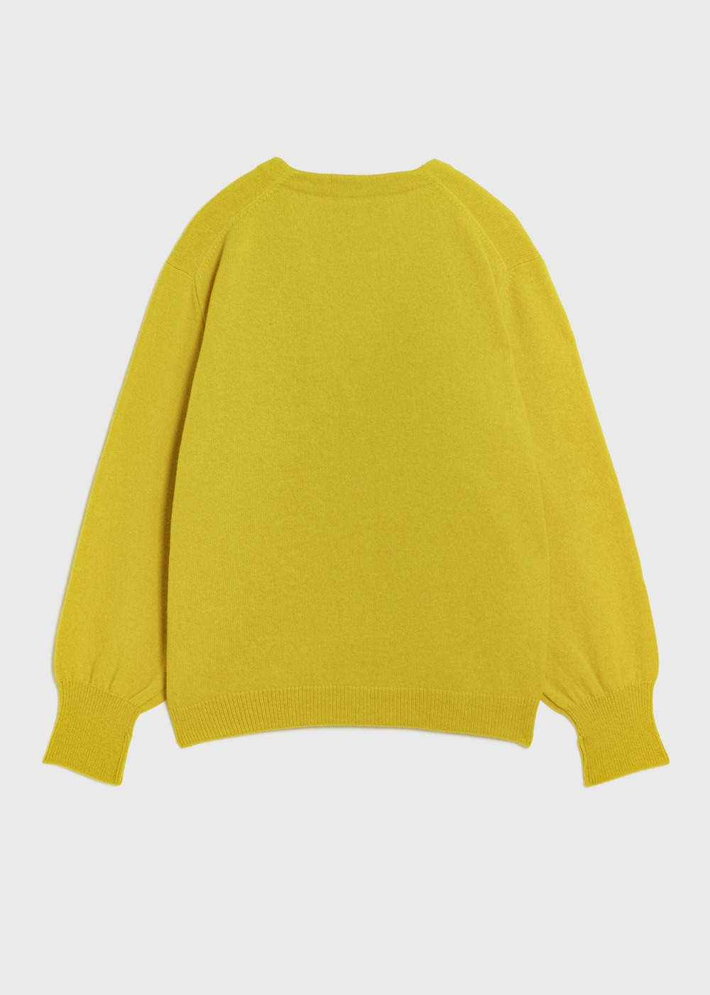 Cashmere Lambs Cardigan 詳細画像 YELLOW 2