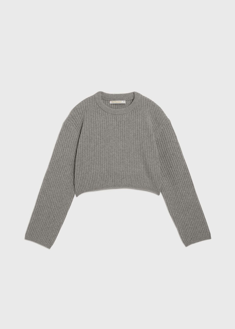 Cashmere Lambs Short Rib Sweater