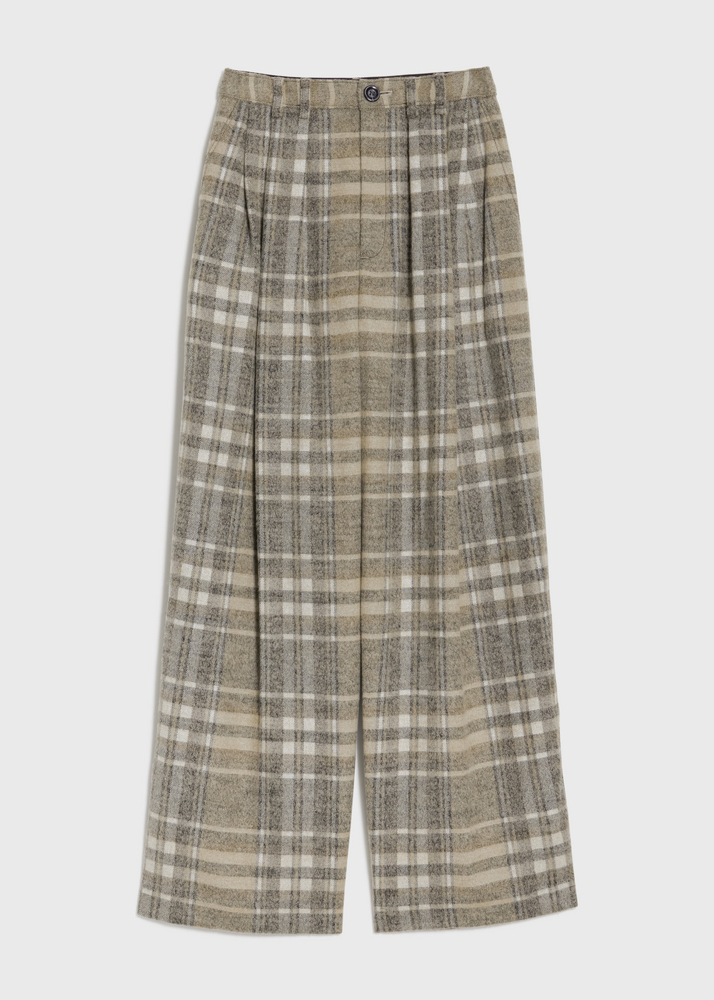 Shaggy Check Pants 詳細画像 BROWN MIX 1
